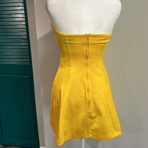 SOLD💛Betsey Johnson authentic 1994 Sweetheart Dress yellow - like new - med - Picture 3 of 10